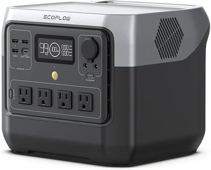 EF ECOFLOW Portable Power Station RIVER 2 Pro, 768Wh LiFePO4 Battery, 70 Min by EFECOFLOW