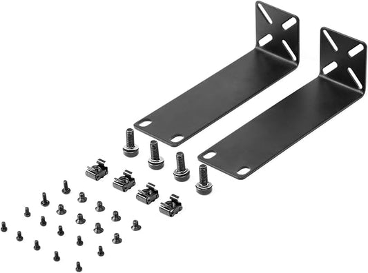 Rack Mount Kit for 7.9 inch Switches, Adjustable Rack Ears for Netgear by PhyinLan