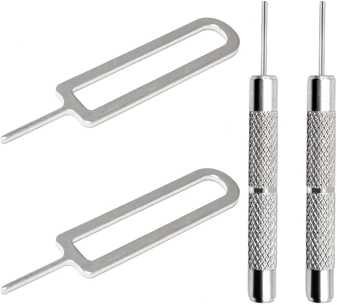 4 Pcs SIM Card Removal Openning Tool Tray Eject Pins Needle Opener Ejector by Unknown
