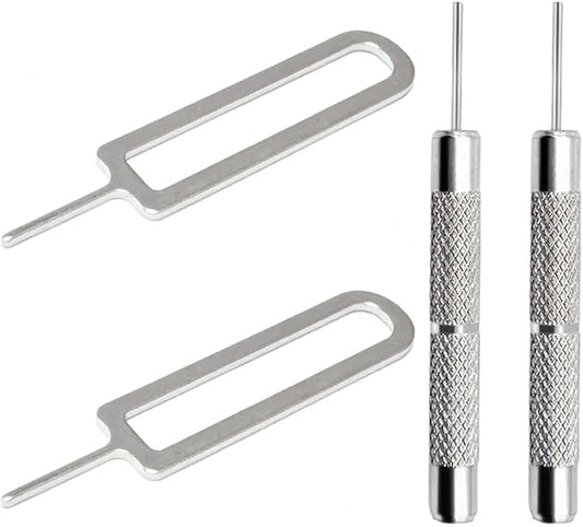 4 Pcs SIM Card Removal Openning Tool Tray Eject Pins Needle Opener Ejector by Unknown
