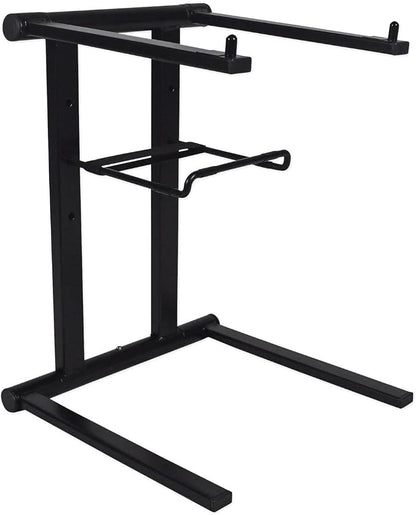 Rockville RLS2400 Lightweight Folding DJ Laptop Stand, Adjustable Height by Rockville
