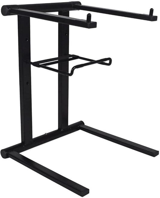 Rockville RLS2400 Lightweight Folding DJ Laptop Stand, Adjustable Height by Rockville
