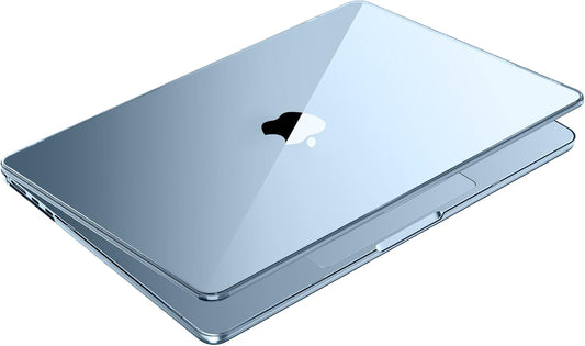 Crystal Clear Hard Shell Case for MacBook Air 15-Inch – M5/M4/M3/M2 (2023–2026)