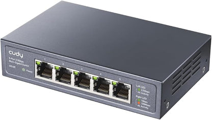 Cudy 5-Port Multi-Gigabit Ethernet Switch, Full 2.5Gbps Ports, Loop Detection - Image 4