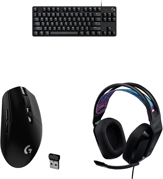 Logitech TKL SE Mechanical Keyboard + G305 Lightspeed Wireless Gaming Mouse + by LogitechG