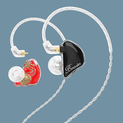 BASN in-Ear Monitors, Bmaster Triple Driver HiFi Stereo Noise-Isolating - Image 3