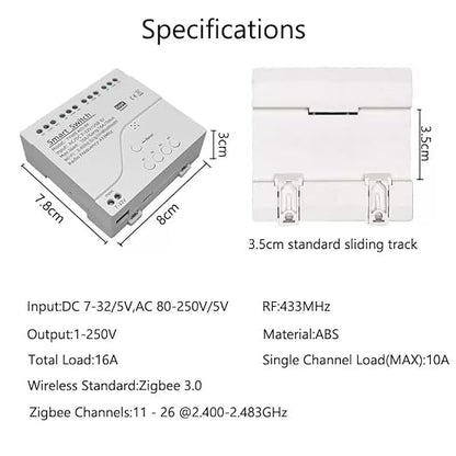 4 Channel 12V ZigBee Relay Switch - Image 8