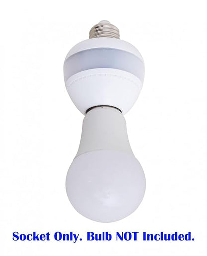 eLEDing Motion Sensor Retrofit Light Socket Adapter – Radar Motion Screw Base - Image 5