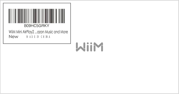 WiiM Mini AirPlay 2 Wireless Audio Streamer, Preamplifier, Works - Image 11