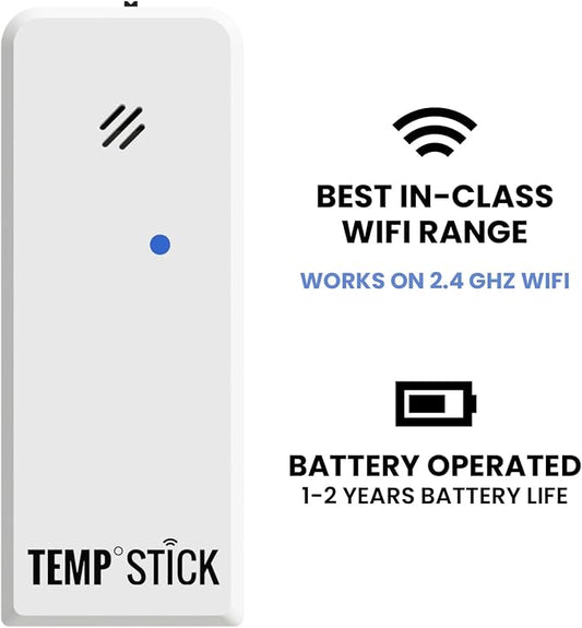 Temp Stick Remote WiFi Temperature & Humidity Sensor, Data Logger. No - Image 2