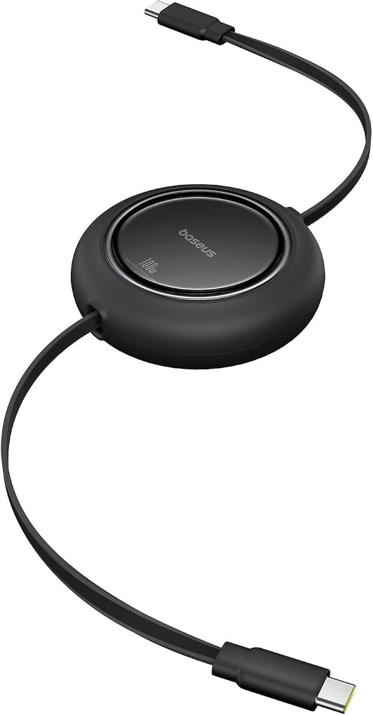 Baseus USB C to USB C Cable, 100W 6.6ft Retractable USB C Fast Charging Cable by Baseus