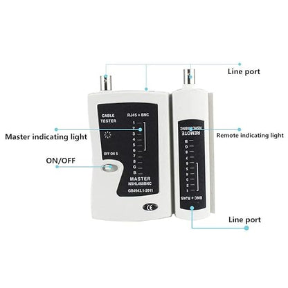 Garosa Professional RJ45 BNC Cable Tester - Image 2