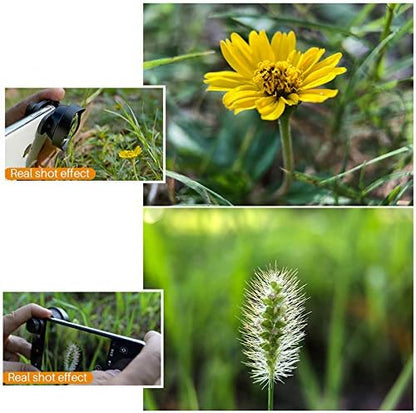 Professional Phone Camera Lens 75mm Macro Lens HD DSLR Effect Clip-on - Image 6