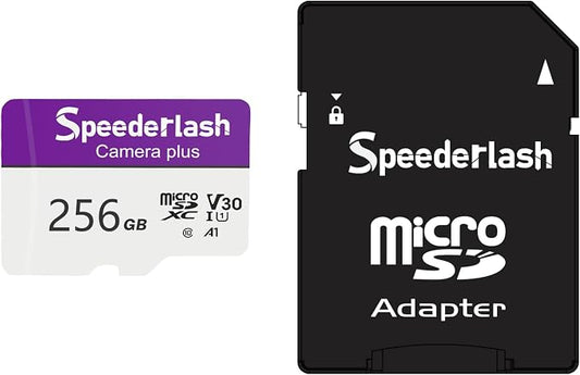 Micro SDXC Memory Card 256GB-Speederlash Camera Plus TF Card by Speederlash
