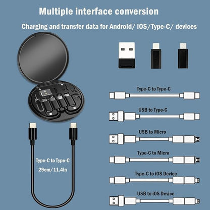 USB C Adapter OTG Cable Kit, Data Transfer Contains Card Slot - Image 4