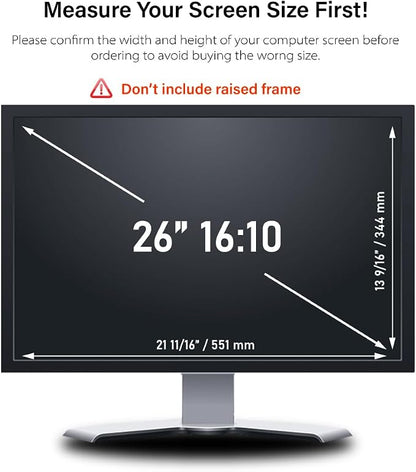 26 Inch - 16:10 Aspect Ratio - Computer Privacy Screen Filter - Image 6