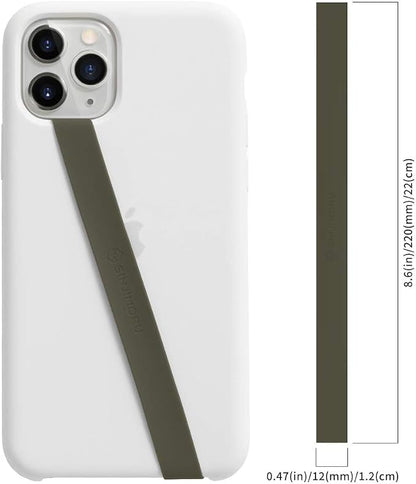 Sinjimoru Stretchable Silicone Phone Strap, Flexible and Elastic Grip Holder - Image 5