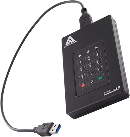 Apricorn 4TB Aegis Fortress L3- FIPS Level 3 Validated USB 3.0 Hardware by Apricorn