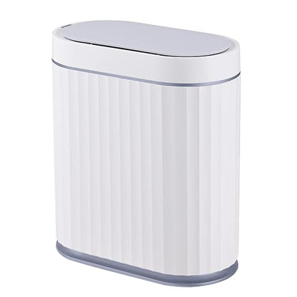 ELPHECO Bathroom Trash can Motion Sensor, AutomaticGarbage can, Slim Plastic by ELPHECOUSA