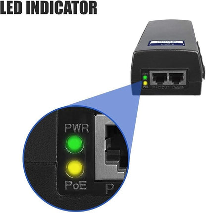 BV-Tech Gigabit Power Over Ethernet PoE+ Injector | 30W | Plug & Play | up to - Image 5