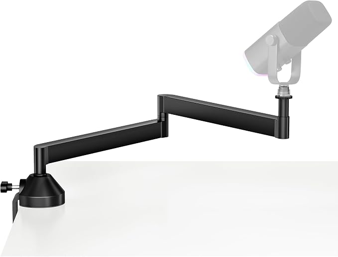InnoGear Low Profile Mic Arm, 360° Rotatable Microphone Arm Stand Foldable Desk by InnoGear