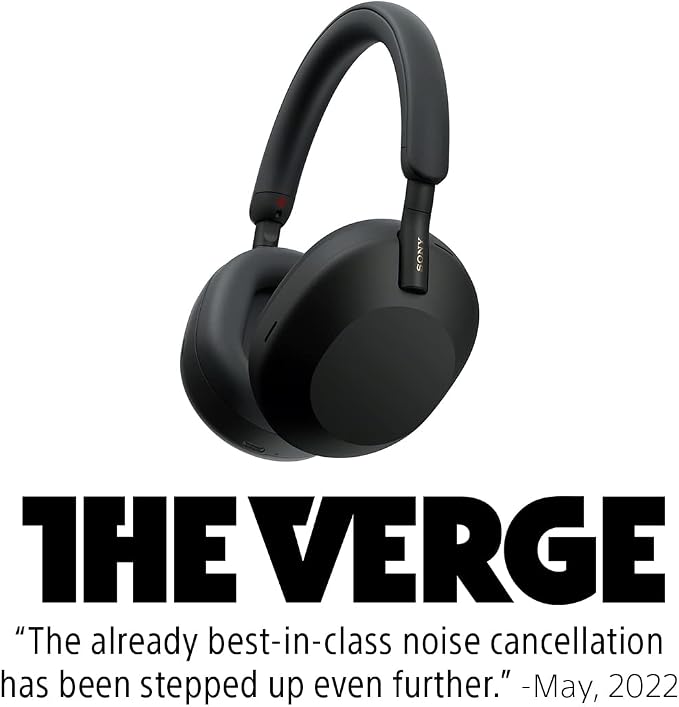 Sony WH-1000XM5 Premium Noise Canceling Headphones, Auto NC Optimizer, 30-Hour - Image 9