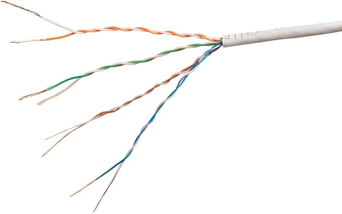 Monoprice Cat6 2ft White Component Level Patch Cable UTP 28AWG 550MHz Pure Bare - Image 4