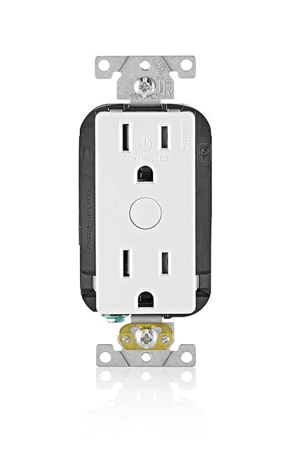Leviton Decora Smart Outlet, Tamper-Resistant 15A, Wi-Fi 2nd Gen, Works - Image 7
