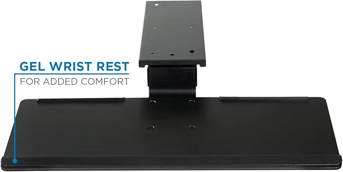 Mount-It! Under Desk Keyboard Tray and Mouse Platform, Ergonomic Computer - Image 5
