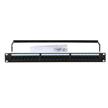 1 Pack 24-Port Cat6 Patch Panel - 10G Ready Rack-Mountable 1U Network Panel - Image 6