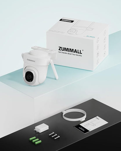 ZUMIMALL 2.5K Wired Cameras for Home Security, 2.4G/5G WiFi Outdoor Camera - Image 7
