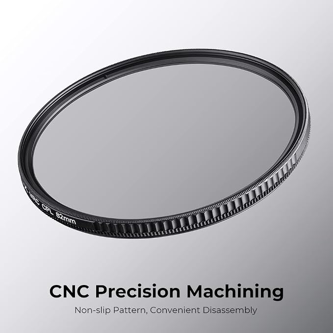 K&F CONCEPT 127mm Circular Polarizers Filter Polarizing Filter 28 Multi-Layer - Image 6