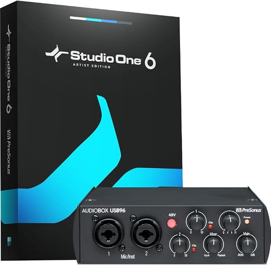 PreSonus AudioBox 96 25th Anniversary USB Audio Interface by PreSonus