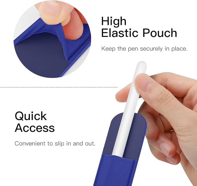 MoKo Pencil Holder Sticker Fit Apple Pencil Pro, Apple Pencil, Apple Pencil - Image 5