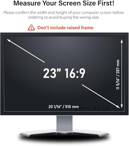 23 Inch - 16:9 Aspect Ratio - Computer Privacy Screen Filter - Image 3