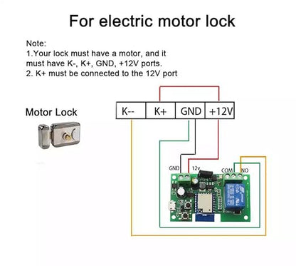 Updated WiFi Wireless Smart Switch Inching Self-Locking Relay Module, be - Image 7