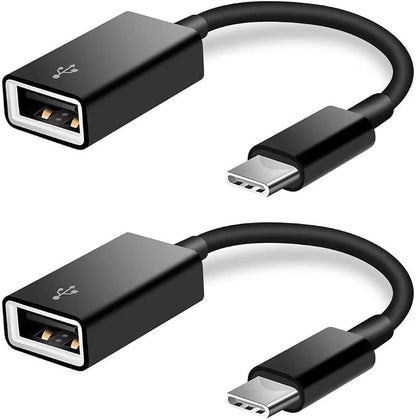 USB C to USB Adapter, Type-C OTG Cable Type C Male to USB A Female Usb to by FLEAVER