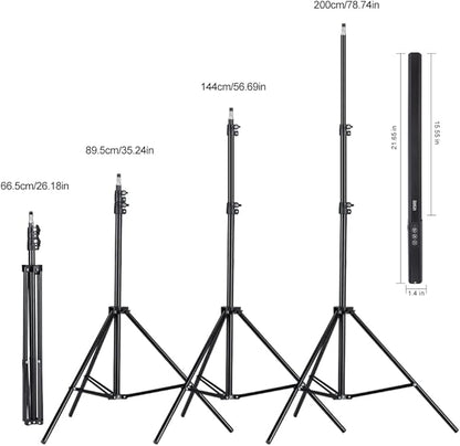 LED Light Sticks RGB Light Wand, Photography Light Stick LED Video Lighting Kit - Image 5