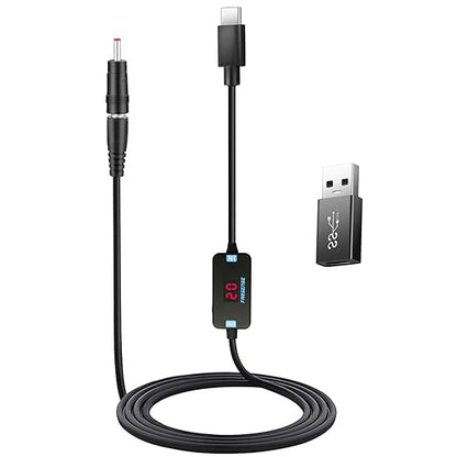 FARSENSE USB C to DC Adapter, Barrel PD Trigger Cable by FARSENSE