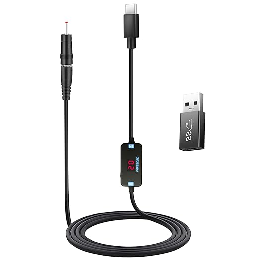 FARSENSE USB C to DC Adapter, Barrel PD Trigger Cable by FARSENSE