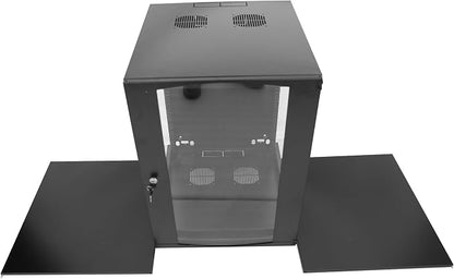 12U Server Cabinet Wall Mount Rack Enclosure - Image 4