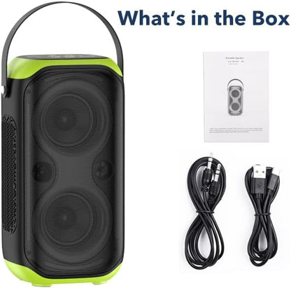 Bluetooth Speaker 160W Loud Wireless Boombox Portable Big Powerful Deep Bass - Image 9