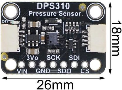 DONGKER DPS310 Atmospheric Pressure Sensor Module, 300-1200hPa 3.3V 5V Sensor - Image 2