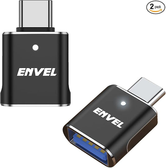 ENVEL USB to USB C Adapter, 2 Pack USB3 5Gbps High Speed Data Transfer by ENVEL