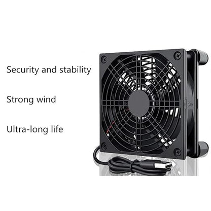 High Airflow 120mm USB Cooling Fan - Image 8