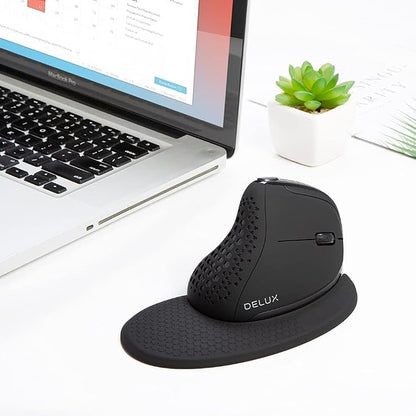 DeLUX Seeker Wireless Ergonomic Vertical Mouse - Image 8