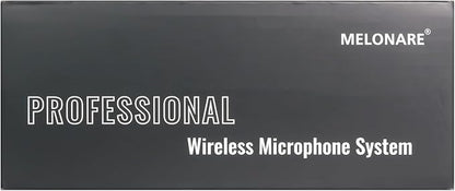 4-Channel Wireless Microphone System, UHF Compact Cordless Mic Set w/ 4x10 - Image 14