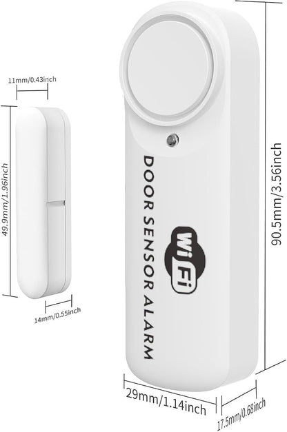 Smart WiFi Door & Window Alarm Sensor Chime - Image 8