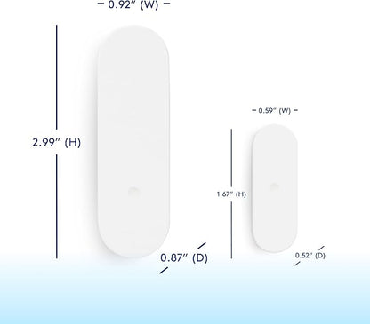 ADT Blu Door/Window Sensor 4-Pack, DIY Smart Home Security, Wireless Door and - Image 8
