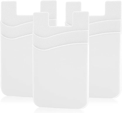 SS Phone Wallet, Card Holder for Phone Case Stick on Silicone Double Phone by SS